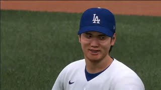 LOS ANGELES DODGERS vs SAN DIEGO PADRES  MLB THE SHOW 24  DODGERS AT PADRES 2024 HIGHLIGHTS [upl. by Tnecillim]