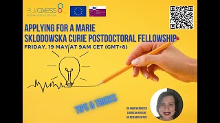 Applying for a MSCA Postdoc Fellowships  Tips amp Tricks for a strong application [upl. by Anetsirk676]