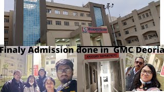 Vlog16Finally Admission complete in ASMC DeoriaUP medicalcollege neet2021 neet neet2022 vlog [upl. by Sonja]