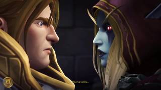 Battle for Lordaeron Cinematic Horde Alliance amp Forsaken Sylvanas Banshee Mode [upl. by Lukash535]