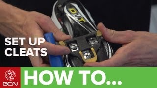 How To Set Up Cleats For Clipless Pedals [upl. by Chrisoula]