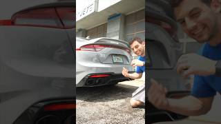 Kia stinger Muffler Delete [upl. by Ecnatsnok]