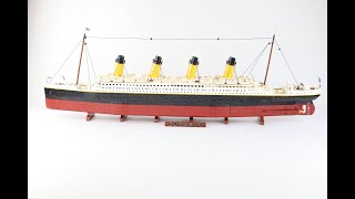 LEGO 10294 Titanic speed build [upl. by Noteloc]