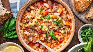 Pasta Fagioli Soup [upl. by Netsew]