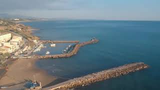 Marinella di Selinunte Trapani  Panorama of the marina and village [upl. by Adigun330]