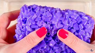 Super Crunchy Slime Mixing Satisfying ASMR video [upl. by Dugan821]