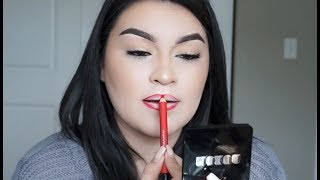 BUXOM plumpline Lip Pencil Review amp Demo  SANDI JARQUIN [upl. by Fannie]