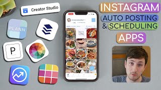 The BEST APPS to SCHEDULE and AUTOMATE Instagram Posts [upl. by Burrow875]