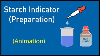 How to prepare starch indicator  starch indicator preparation  how to make starch indicator [upl. by Hniht]