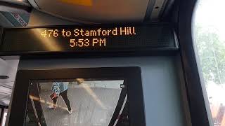 476 to Stamford hill [upl. by Leinoto]