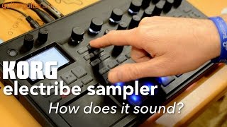 Korg Electribe Sampler 2 – How does it sound [upl. by Balthasar]