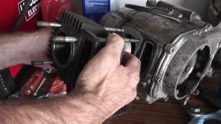 Jakes Honda Trail 90 Project  Part 5  Engine Assembly amp Apparition [upl. by Ridglea]