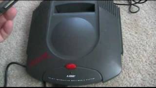 Atari Jaguar with Jaguar CD Attachment System Review  Gamester81 [upl. by Dirgni]