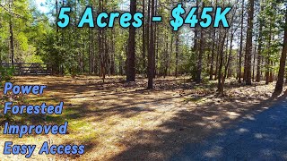 Acreage For Sale In California  Forested Land  Homesite Improved [upl. by Loreen]