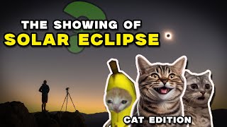 CAT MEMES THE SHOWING OF SOLAR ECLIPSE  SUMMER VACATION PT 5 [upl. by Diley]