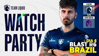 É SORTE OU JUÍZO BLAST R6 BRAZIL  DIA 6  LIQUID vs VIVO KEYD STARS  RAINBOW SIX SIEGE [upl. by Miriam]