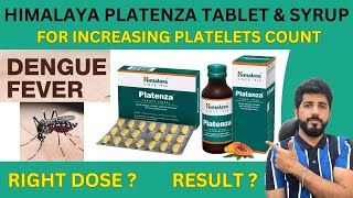 AYURVEDIC MEDICINE FOR DENGUE  INCREASE PLATELET COUNT  HIMALAYA PLATENZA TABLET  PLATENZA SYRUP [upl. by Petulia]