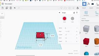 TinkerCAD Tutorial Resizing Objects [upl. by Helga749]