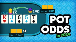 Poker Pot Odds In 2024 EXAMPLES  SplitSuit [upl. by Asilenna]