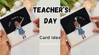 DIY Teacher’s Day Card Idea  Teacher’s Day Gift ideas  Wheel Card [upl. by Mcloughlin428]