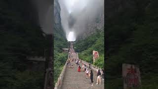 Exploring the Mystical Gate of Heaven at Tianmen Mountain China china gateofheaven chinagate [upl. by Quince]