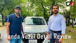 Honda Vezel Hybrid Z sensing 2018  Detailed Review Exterior Interior Specs Features and Price [upl. by Enogitna]