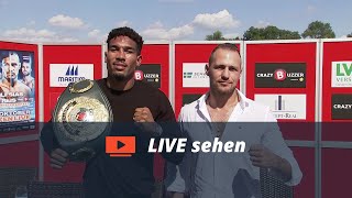 Livestream Boxen Offizielles Wiegen zum WMKampf Reis  Iglesias  Sport im Osten [upl. by Edmon]