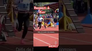 Pompier Merci divertissement video pourtoi foryou paris toulouse pompiers entraînement [upl. by Latsyrd]