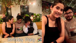 DIGGIN CAFE CP 😋 Mere Dost ka Birthday 🎂 food review party vlog birthday friends vashi21 [upl. by Stanly]