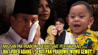 PAK PRABOWO SAMPAI MENANGIS SAAT LIHAT VIDEO ABANG L PUTRA LESTI DAN RIZKY BILLAR KATAKAN WOWO GEMOY [upl. by Atirahc]