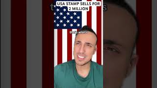 USA Stamp Sells For 2 Million [upl. by Bill]