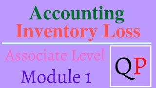 Module 1 QP Accounting Net Inventory Loss Calculation Markup Professional QP Exam Analysis QampA [upl. by Ronny]