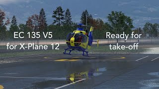 EC 135 V5 for XPlane 12  Launch Trailer [upl. by Clair484]