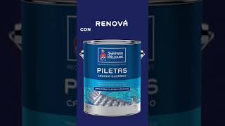 Pintura para piletas Caucho Clorado de Sherwin Williams [upl. by Enial240]