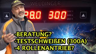 Weldinger MEW 300syn im live Test bei HausundWerkstatt24 [upl. by Assirral]