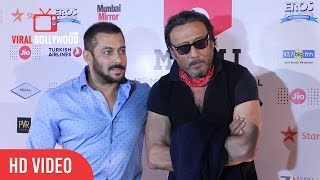 Angry Salman khan amp Jackie Shroff  Best Reply to Media  Mami Film Festival [upl. by Airan431]