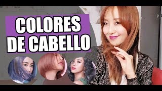 7 COLORES DE CABELLO QUE SON TENDENCIA EN COREA  JiniChannel [upl. by Nolana421]