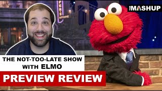 Move Over Jimmy Fallon  The NotTooLate Show with Elmo Preview Review [upl. by Irmgard]