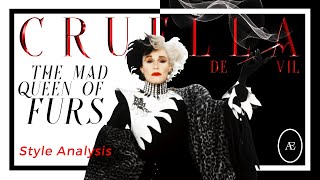 Cruella de Vil Style Analysis  Deco Decadence and Fur History [upl. by Willyt529]