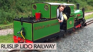 Riding The Ruislip Lido Railway [upl. by Korwin930]