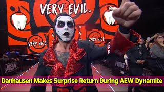 Danhausen Makes Surprise Return During AEW Dynamite [upl. by Galvan259]