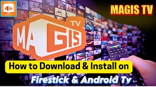 How to Downlod Install Magis tv on Smart tv [upl. by Gussie836]