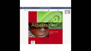 quotAspekte neu B1 plusquot kitabından Kapitel 1Modul 1 [upl. by Jessey]