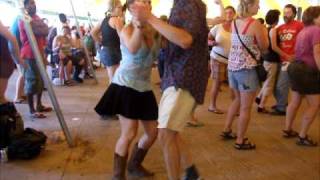 Zydeco dancing to Preston Frank Grassroots 2010 [upl. by Suivat]