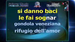 GONDOLA VENEZIANA KARAOKE CON CORI stilo beguine  SINCRO ALFRED FINOCCHIARO [upl. by Bette]