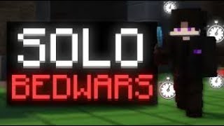 Hypixel solo Bedwars With BedlessNoob 200k pack [upl. by Lotsyrc]