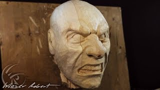 Bildhauer Tutorial  Maske Schnitzen 🎭 [upl. by Nenney]