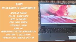 ASUS NB E406M  Unboxing Review PurpleheartNj Ph [upl. by Margetts]