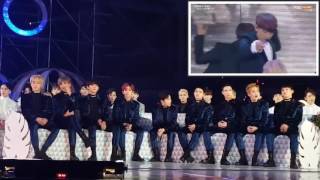 EXO reaction to BTS Blood Sweat and Tears amp Fire [upl. by Etnuahs]