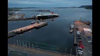 Stornoway Harbour Ferry amp Cruise Port  Hebridean Live Cam [upl. by Wisnicki437]